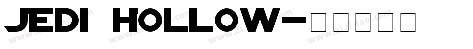 Jedi Hollow字体转换
